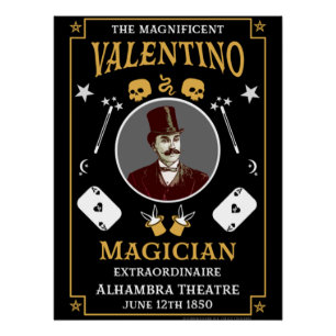 Klassieke Victoriaans magische posters Perfect Poster