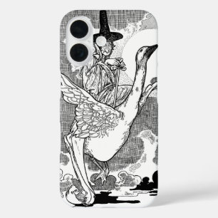 Klassieke Victoriaanse Mother Goose van Charles Ro iPhone 16 Hoesje
