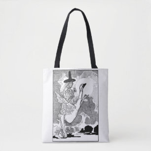 Klassieke Victoriaanse Mother Goose van Charles Ro Draagtas