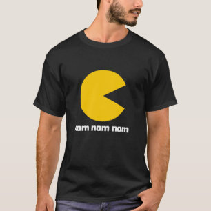 Klassieke videogame Nom Nom Nom T-shirt