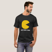 Klassieke videogame Nom Nom Nom T-shirt (Voorkant volledig)