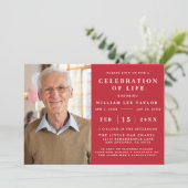 KLASSIEKE VIERING VAN HET LEVEN GEDENKDAG KAART (Staand voorkant)