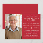 KLASSIEKE VIERING VAN HET LEVEN GEDENKDAG KAART (Voorkant / Achterkant)