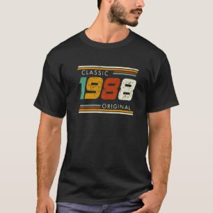 Klassieke Vintage 1988 Oorspronkelijke T-shirt