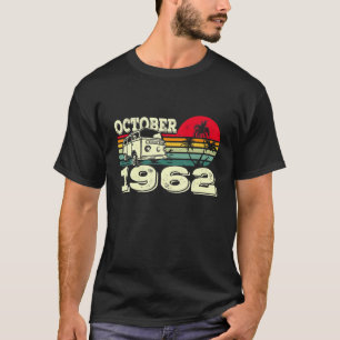 Klassieke Vintage 62's Caravan Sunset Oktober 1962 T-shirt