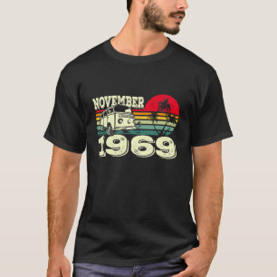 Klassieke Vintage 69's Caravan Sunset November 196 T-shirt