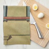 Klassieke Vintage Architectuur, Tempel Hoofdgestel Theedoek (Quarter Fold)