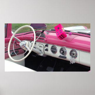 Klassieke Vintage Car Poster