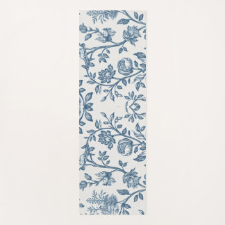 Klassieke Vintage Franse Gegraveerde Bloemrijke To Yogamat