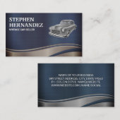 Klassieke Vintage-wagen Visitekaartje (Voorkant / Achterkant)