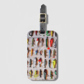 Klassieke Vist Lures Thunder_Cove Bagagelabel (Voorkant (verticaal))