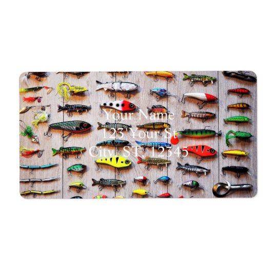 Klassieke Vist Lures Thunder_Cove Etiket (Voorkant)