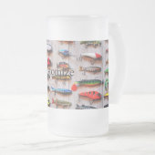 Klassieke Vist Lures Thunder_Cove Matglas Bierpul (Voorkant rechts)