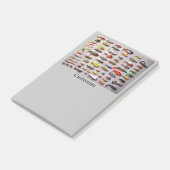Klassieke Vist Lures Thunder_Cove Post-it® Notes (Schuin)