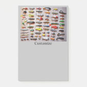 Klassieke Vist Lures Thunder_Cove Post-it® Notes (Voorkant)