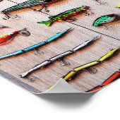 Klassieke Vist Lures Thunder_Cove Poster (Hoek)