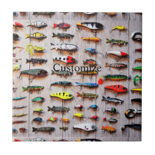 Klassieke Vist Lures Thunder_Cove Tegeltje