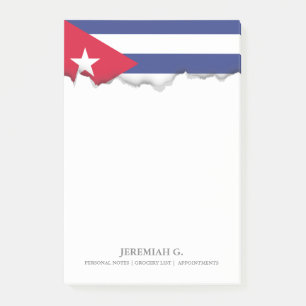 Klassieke vlag van Cuba Post-it® Notes