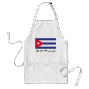 Klassieke vlag van Cuba Standaard Schort