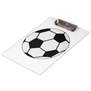 Klassieke Voetbal Bal Grafiek Traditionele Sportfa Klembord