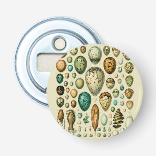 Klassieke vogeleieren Franse vis-ei kunst Button Flesopener