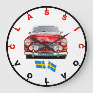 Klassieke Volvo Wandklok Grote Klok