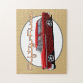 Klassieke Wagon Legpuzzel (Verticaal)