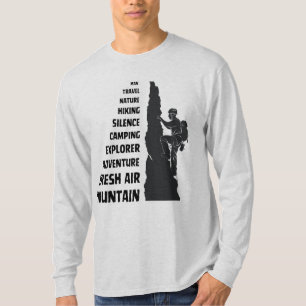 Klassieke wandeling in de Natuur samen, T-shirt