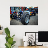 Klassieke warmstaaf poster (Thuiskantoor)