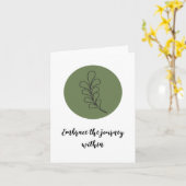 Klassieke Waterverf Bloemkaart voor Speciale Geleg Kaart (Gele Bloem)