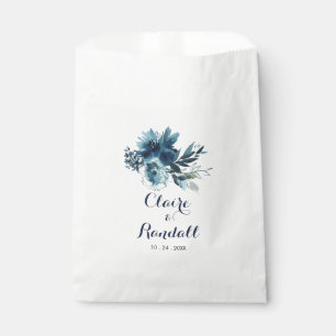 Klassieke Waterverf Floral Wedding Bedankzakje