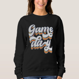 Klassieke Wedstrijd Retro American Football Volley Trui