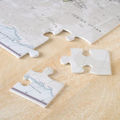 Klassieke Wereldkaart Legpuzzel (Zijkant)