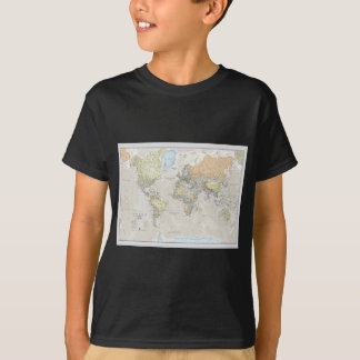 Klassieke Wereldkaart T-shirt