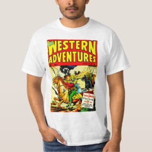 Klassieke Westerne avonturen T-shirt