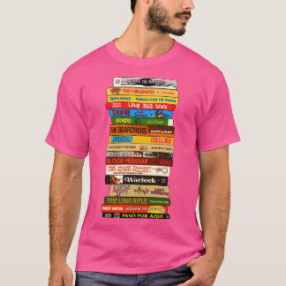 Klassieke Westerns Boeken Stack T-shirt
