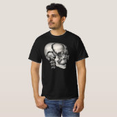 Klassieke wetenschap menselijke anatomie, antieke  t-shirt (Voorkant volledig)