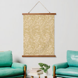 Klassieke William Morris Arcadia Goud Naadloos Hangend Wandkleed