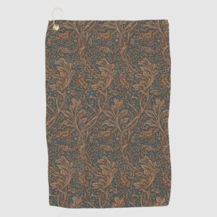 Klassieke William Morris Arcadia Naadloos Behang Golfhanddoek