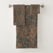 Klassieke William Morris Arcadia Naadloos Behangpa Bad Handdoek (Insitu)