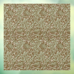 Klassieke William Morris Arcadia Naadloos Patroon Raamsticker