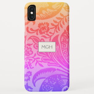 Klassieke William Morris Regenboog Botanische iPhone XS Max Hoesje