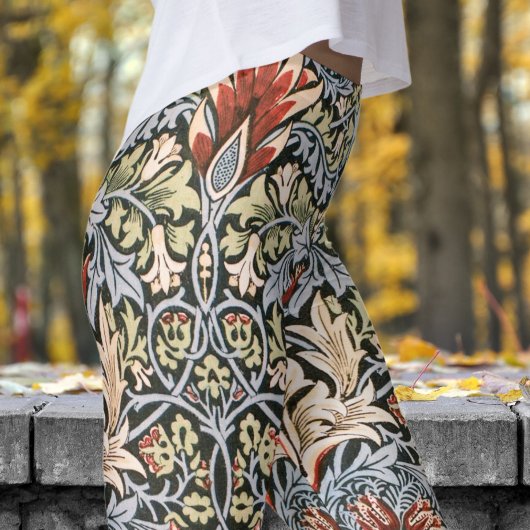 Klassieke William Morris Snakeshead Print Leggings