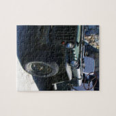 Klassieke Willy's Jeep. Legpuzzel (Horizontaal)