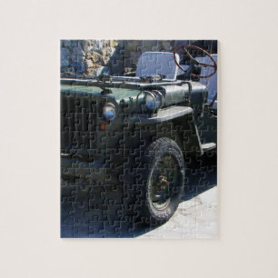 Klassieke Willy's Jeep. Legpuzzel
