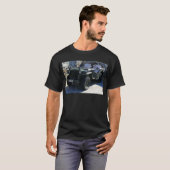 Klassieke Willy's Jeep. T-shirt (Voorkant volledig)