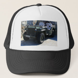 Klassieke Willy's Jeep. Trucker Pet
