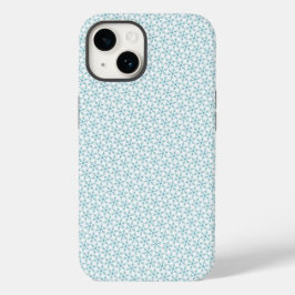 Klassieke wintersnowflakes telefoontas Case-Mate iPhone 14 hoesje