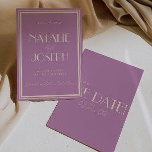 Klassieke Wisteria Ivoren Ouderwetse Elegante Brui Save The Date