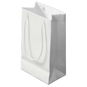 Klassieke Witte Aangepaste Cadeautassen Klein Cadeauzakje